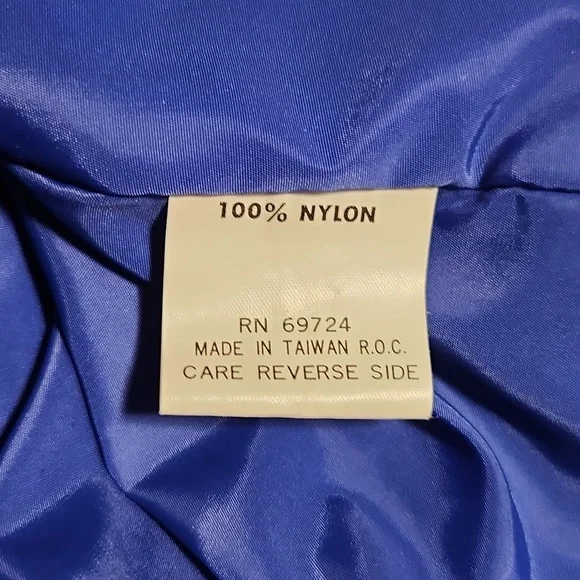 Vintage 90's Columbia Teal Anorak Retro Hideaway Hood Radial Sleeve Large - Picture 10 of 13